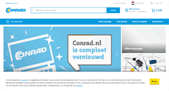 Desktop Screenshot of business.conrad.nl