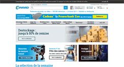 Desktop Screenshot of conrad.fr