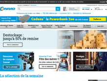 Tablet Screenshot of conrad.fr