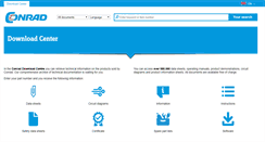 Desktop Screenshot of produktinfo.conrad.de