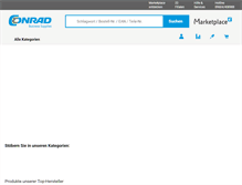 Tablet Screenshot of conrad.biz