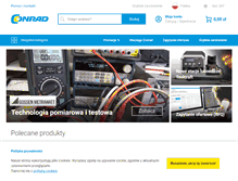 Tablet Screenshot of conrad.pl