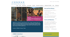 Desktop Screenshot of conrad.org